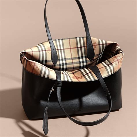 burberry london check bag|Burberry reversible tote bag.